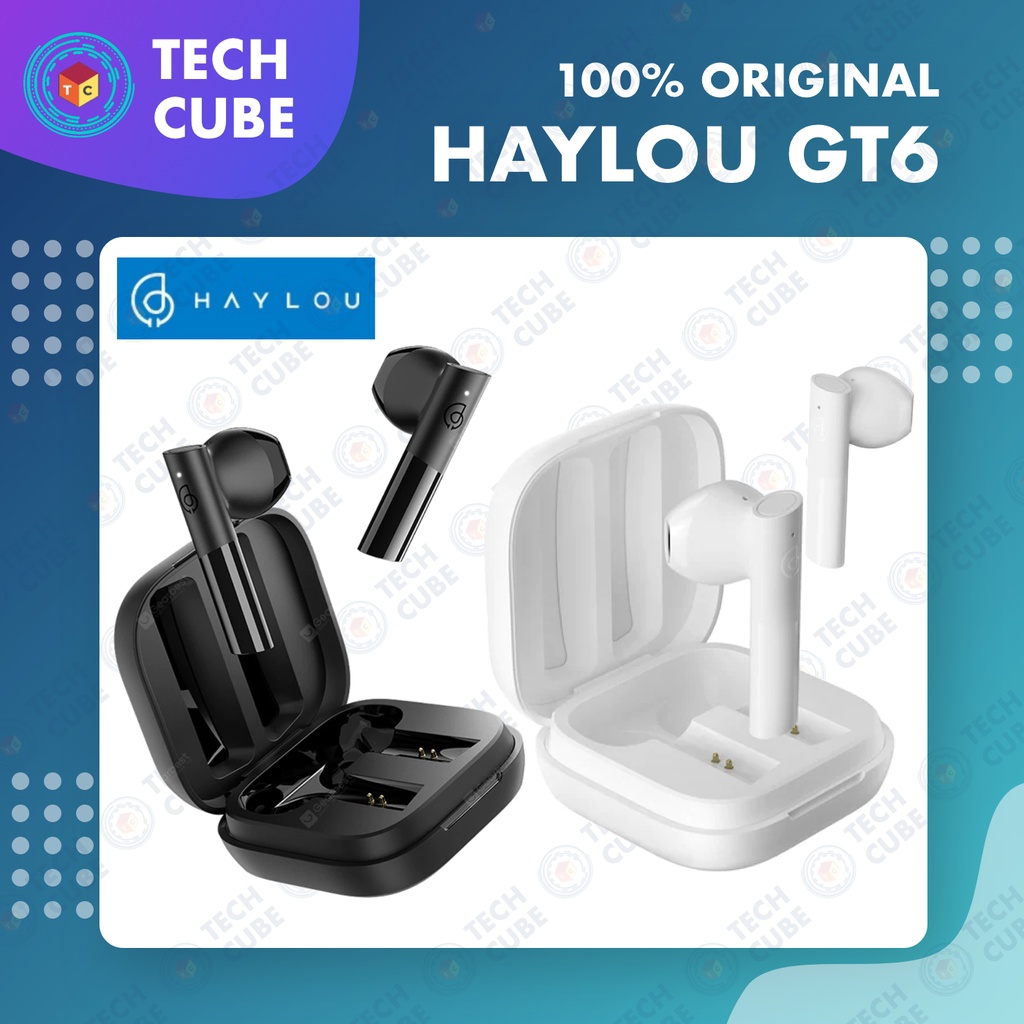 Haylou GT6 TWS Wireless Earphone Headset Bluetooth Alt GT1 GT3 GT5 Pro