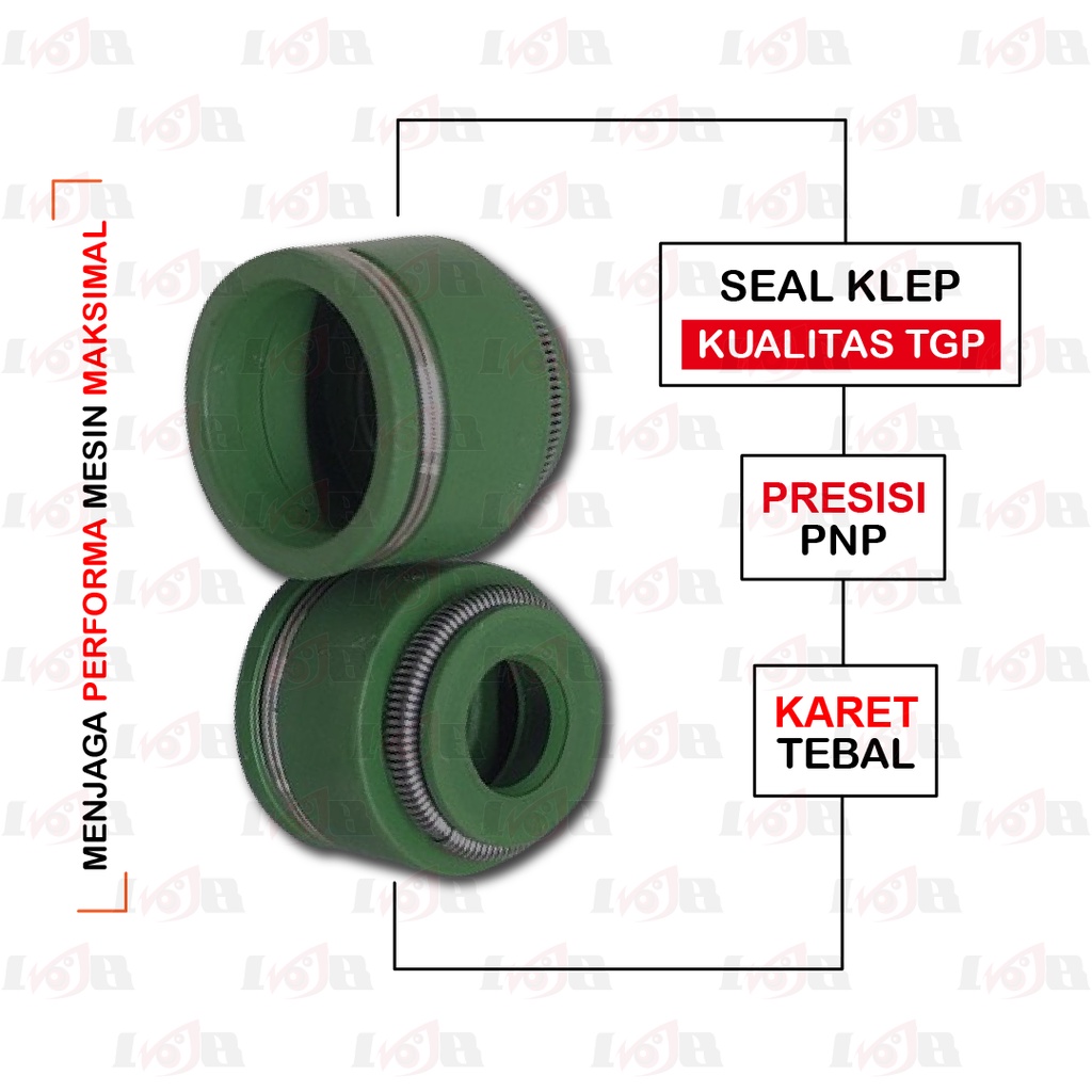 TGP Seal Sil Klep Astrea Star Prima Supra Grand Fit New Mio Lama Smash Satuan Racing Parts