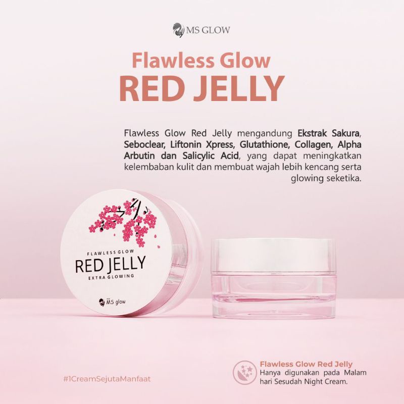 red jelly Ms Glow ORI
