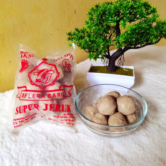 

Bakso sapi merk jeruk type s2b