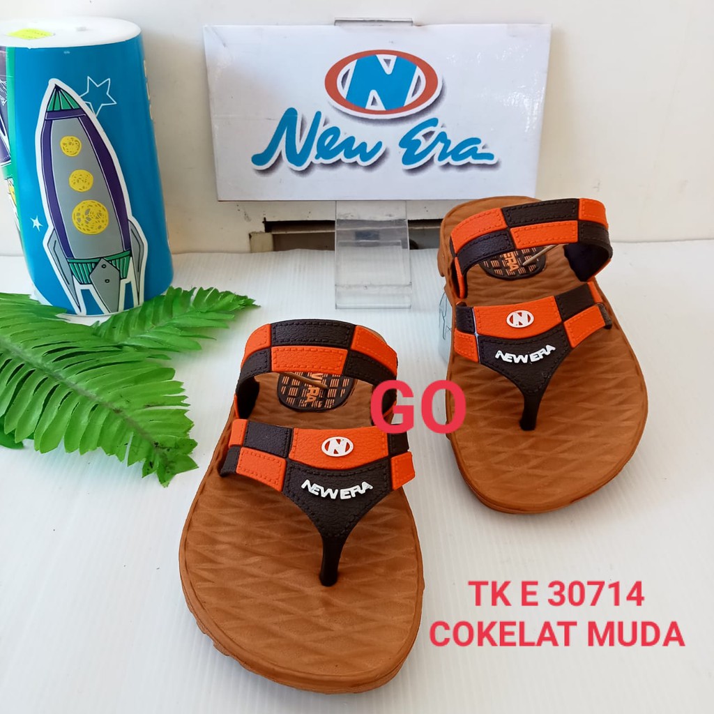 gos NEW ERA TK.E 37014 Sandal Jepit Karet Anak Laki-Laki Sendal Casual Sehari-Hari Anak Cowok