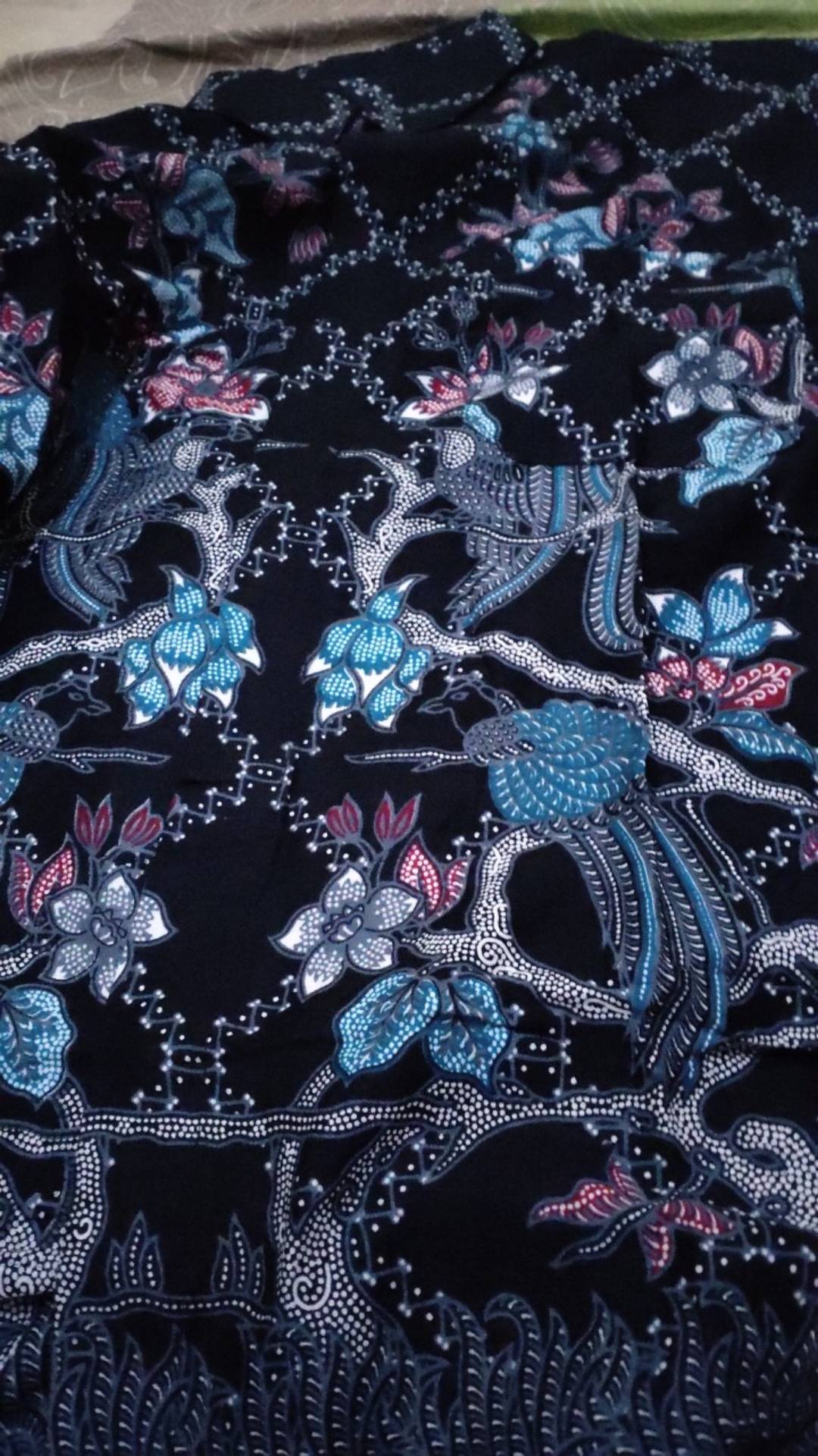 Batik Keluarga - Batik Couple Keluarga Muslim Sogan Family Ayah Ibu Anak Batik Set Family