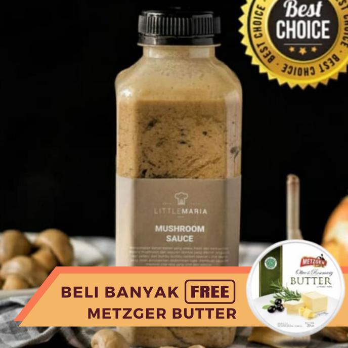 

Mushroom Sauce Saus Jamur Halal 500gr