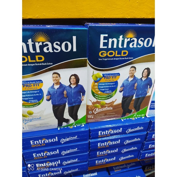 

Entrasol Gold 170gr Vanila Coklat Plain