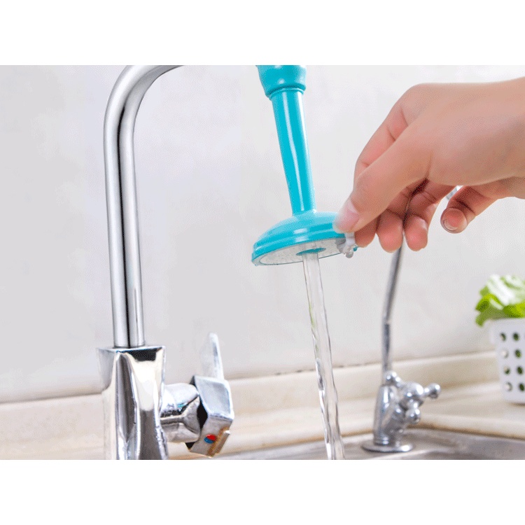 SAMBUNGAN KRAN KERAN AIR FAUCET FLEXIBLE PLASTIK / PENYAMBUNG KEPALA KERAN AIR CUCI PIRING