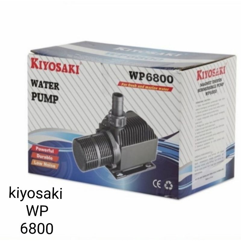 kiyosaki wp 6800 power head pompa celup kolam ikan hias