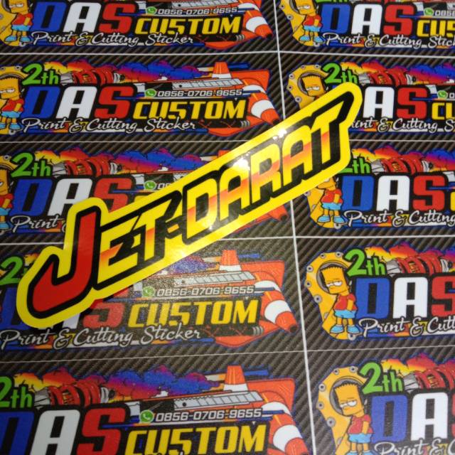 Sticker printing JET-DARAT