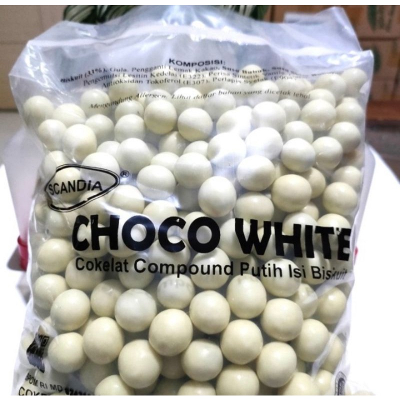 

scandia white balls 1kg