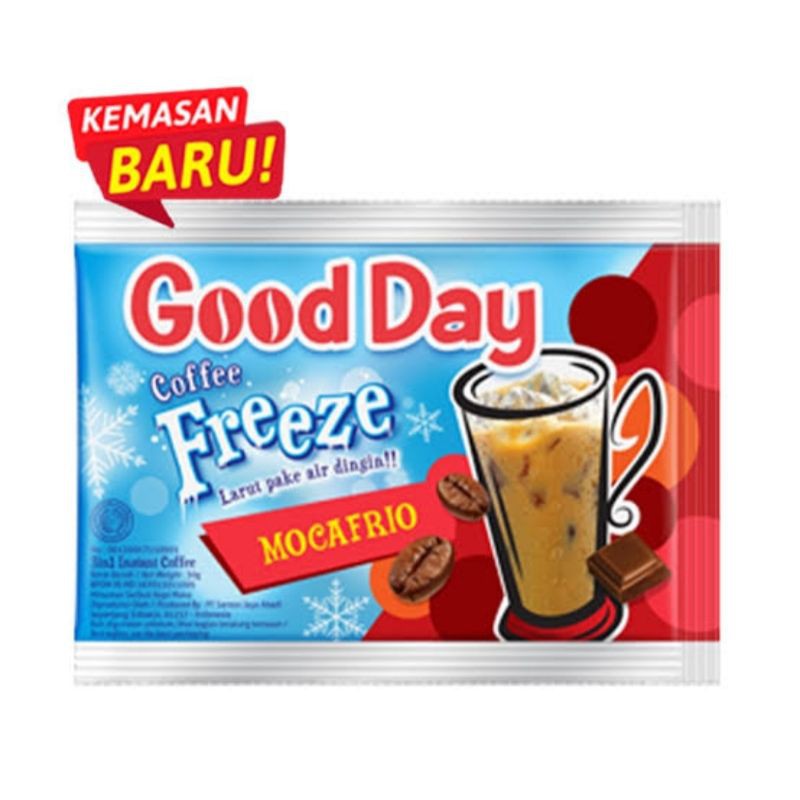 

GOOD DAY FREEZE Isi 10 set