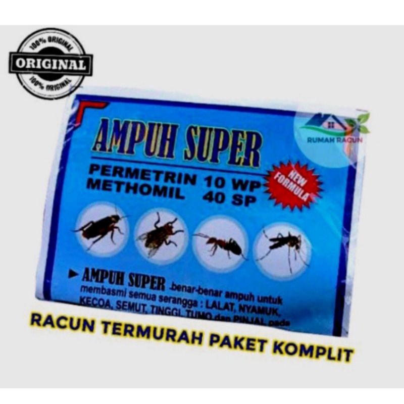 Ampuh super,obat pengusir serangga pada hewan ternak