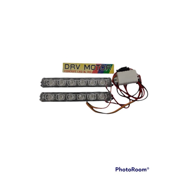 LAMPU 2X6 LED HPL TERANG DC 24V MODE AUTO