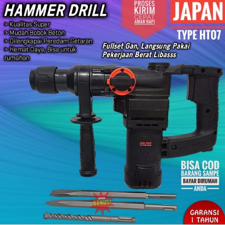 Mesin Bor Hammer HT07 Hiltec Japan Berkualitas