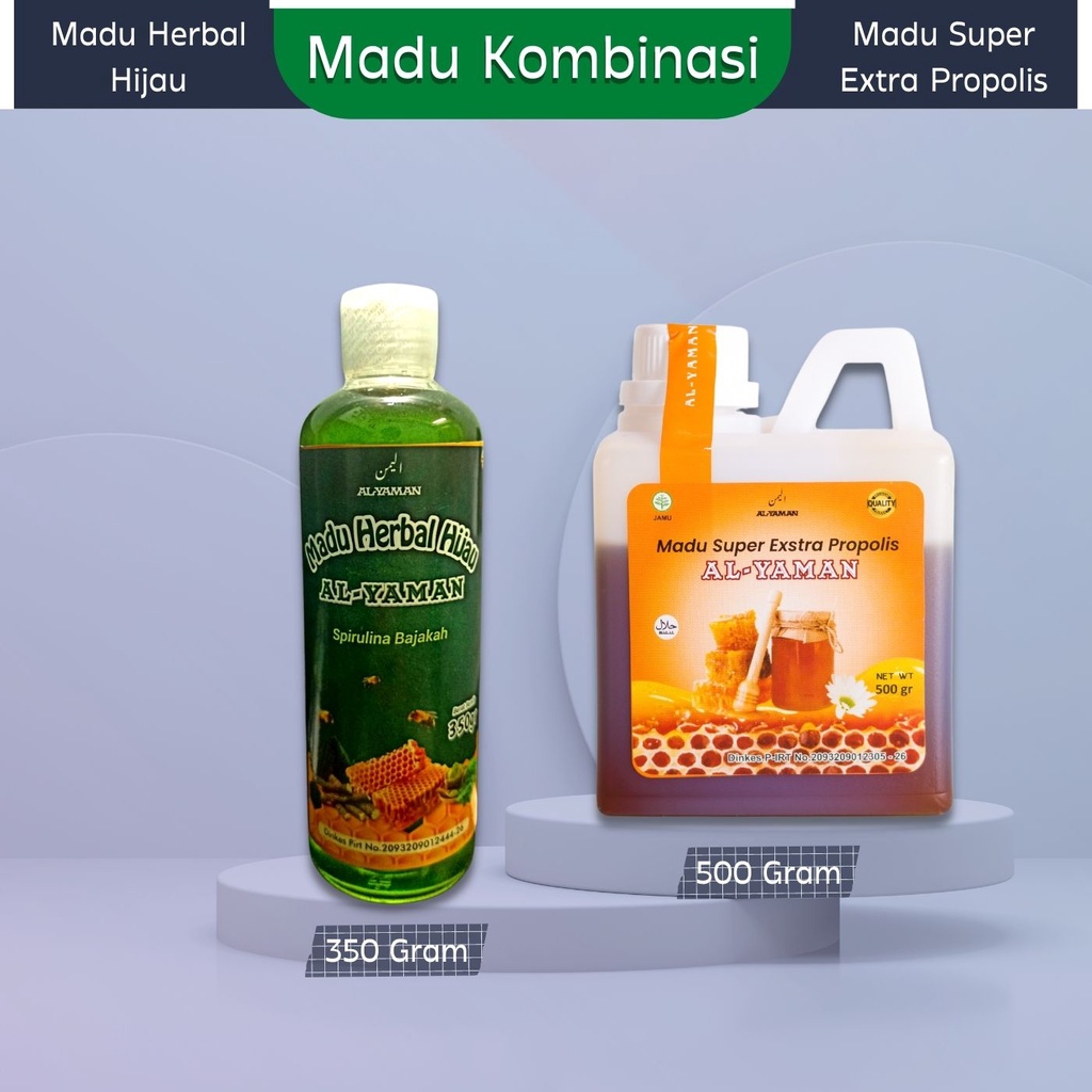 Madu Hadroh Super Exstra Propolis 1kg untuk Stamina dan Daya tahan Tubuh