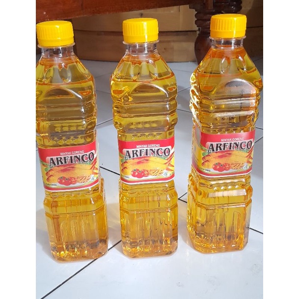 Minyak goreng / Minyak goreng 660 ml / Minyak goreng Arfinco botol / Minyak goreng kelapa sawit