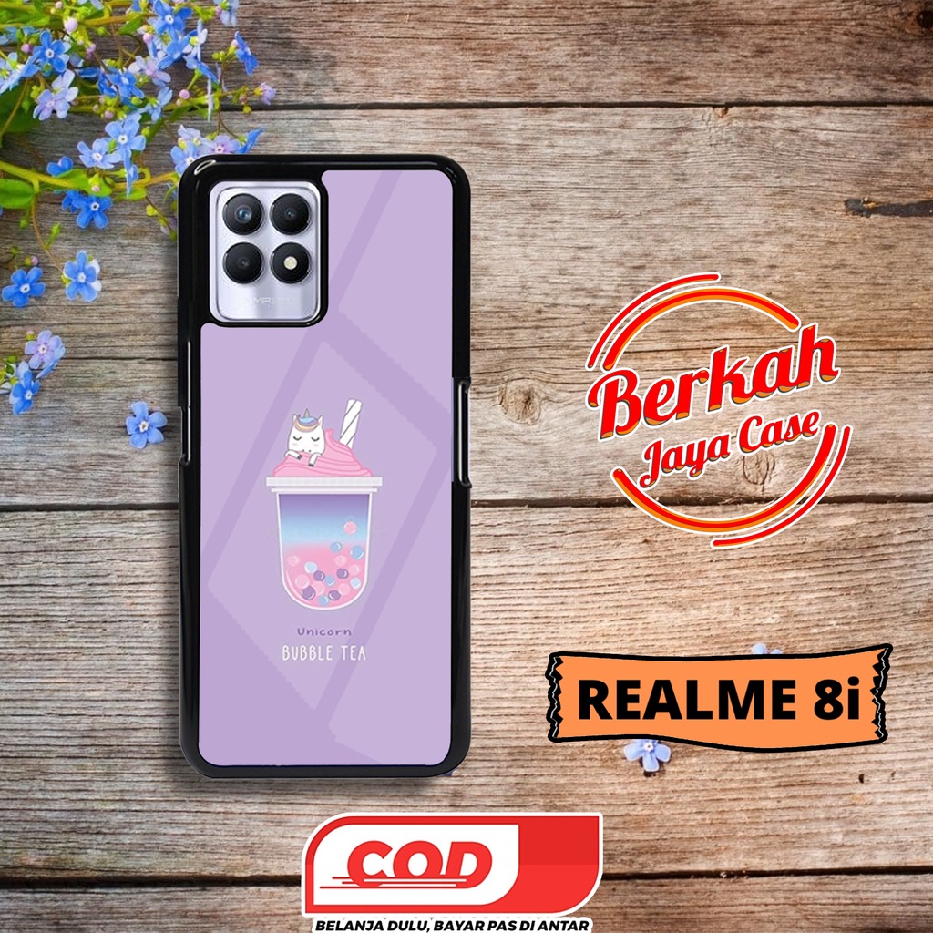 Case REALME 8i Casing REALME 8i case BOBA Case hp case aesthetic case anime case karakter case terba