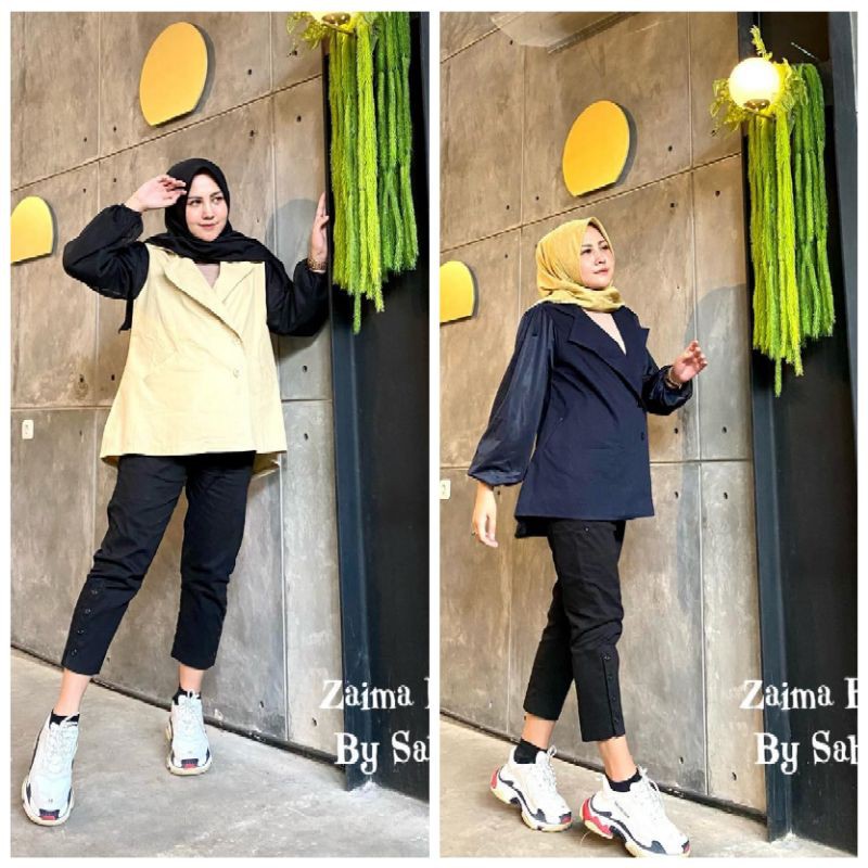 Jaket Blazer Zaima by SABHIRA Original