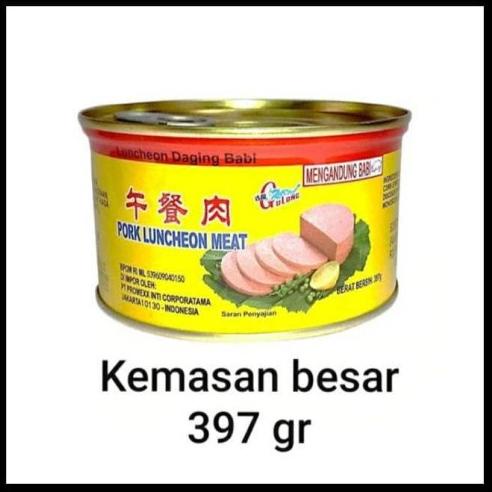 

[PROMO 09R77] Ma ling FYF / TTS Luncheon Pork Meat 397gram / 170gram / Daging Ham Babi Maling Non Halal Murah Banget