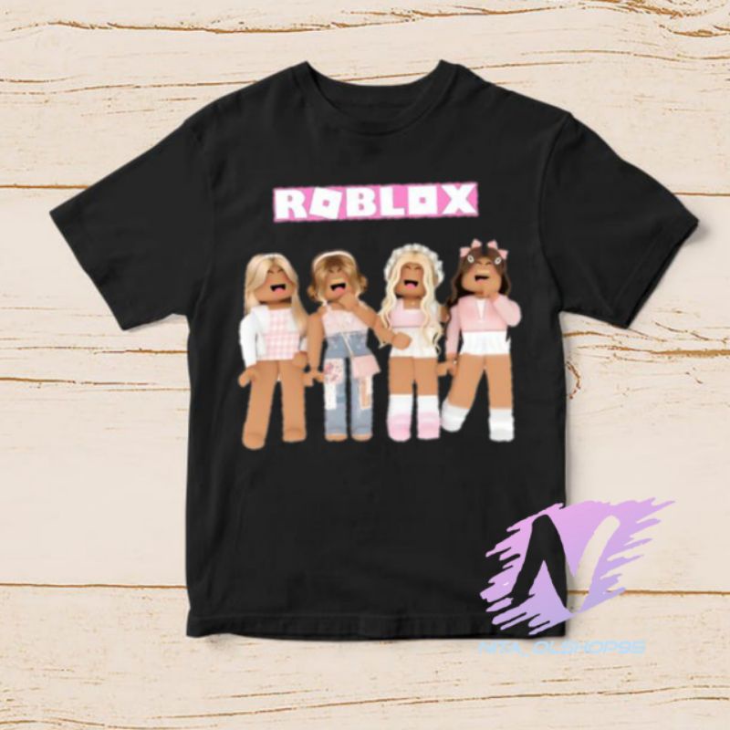 kaos roblox girl friend forever kaos anak