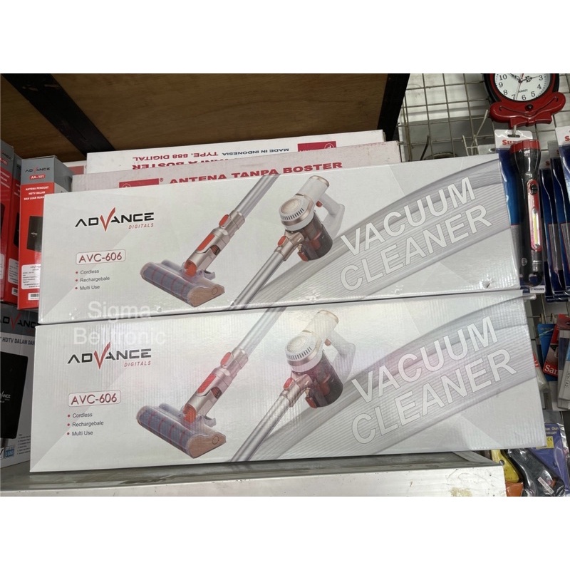 Vacuum Cleaner Charge Cas ADVANCE AVC-606 Sedot Debu Hemat Listrik / Penyedot Debu Praktis