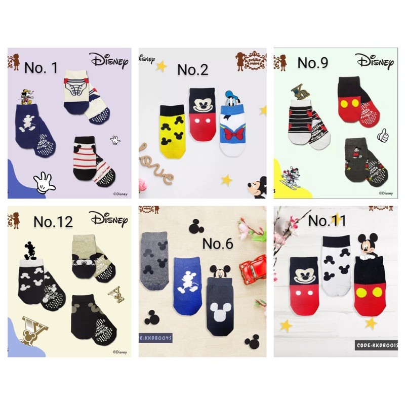 Kaos Kaki Petite Mimi KARAKTER Disney