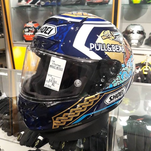 SHOEI X-14 MOTEGI3 TC-2 | HELM MPOTOR FULL FACE | ORIGINAL
