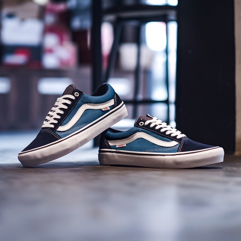 Vans Old Skool Pro Navy White