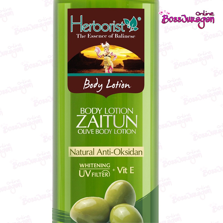 (BOSS) Herborist Body Lotion Zaitun - ZAITUN 145ML