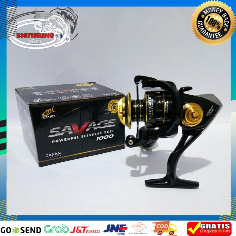 Reel Utecate Savage 1000 (Power Handle)