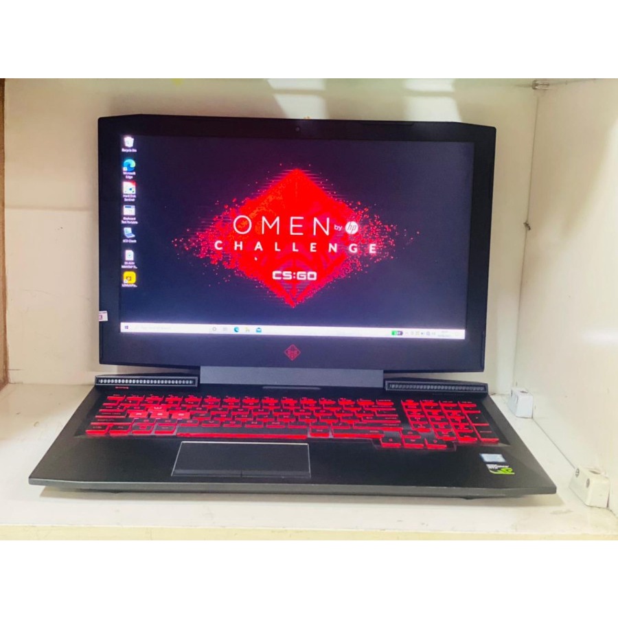 HP OMEN 15 INCH CORE I7 7700HQ NVIDIA GEFORCE GTX LAPTOP GAMING SECOND