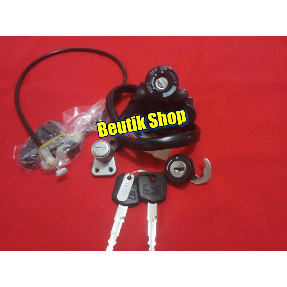BARU KUNCI KONTAK NINJA 250 FI INJEKSI  NINJA 250 KARBU ORIGINAL ORI
