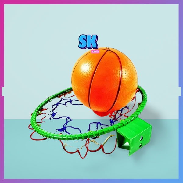 Mainan Anak Bola Basket Mainan ring basket anak termasuk bola basket