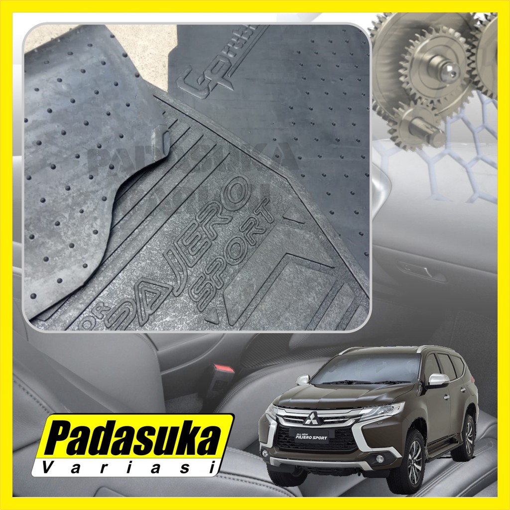 Karpet Pajero Sport Dakar 2016 2019 2020 2021 Karpet All NEW Pajero Sport Karpet Karet Pajero Sport