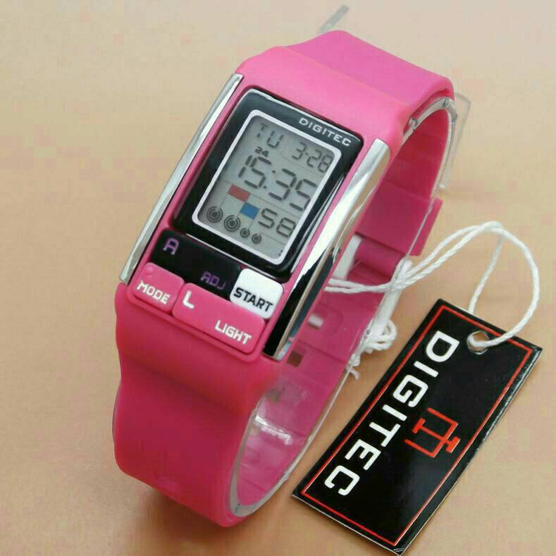 Fashion Wanita Jam Tangan Wanita Digitec Original DG3005T Pink Jam Tangan TP 06