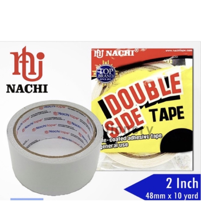 

Double tape nachi 2 inch, 1inch, 0,5inch , 0,25inch