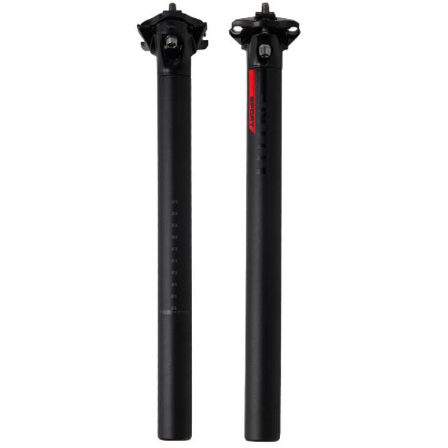 Entity Sport MTB Seatpost - 30.9mm x 400mm- Black/Red