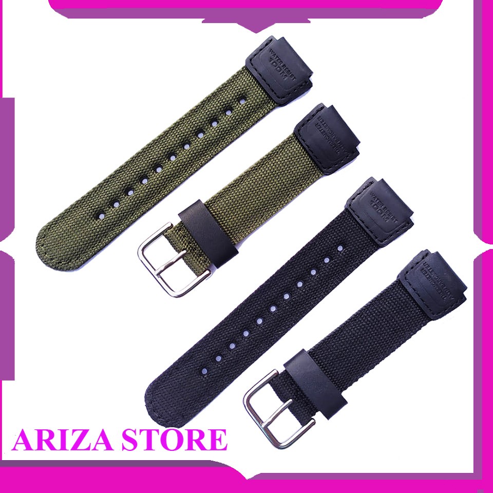 Tali Jam Tangan Kanvas Casio DW5300 DW5900 DW5000 Original OEM
