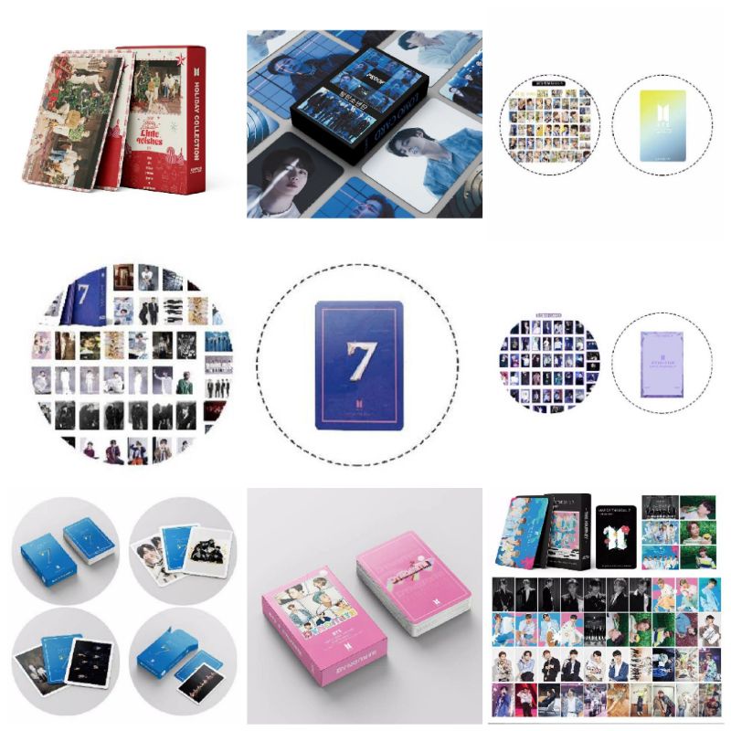 LOMO PHOTO BTS CARD KARTU FOTO BTS 54 PCS