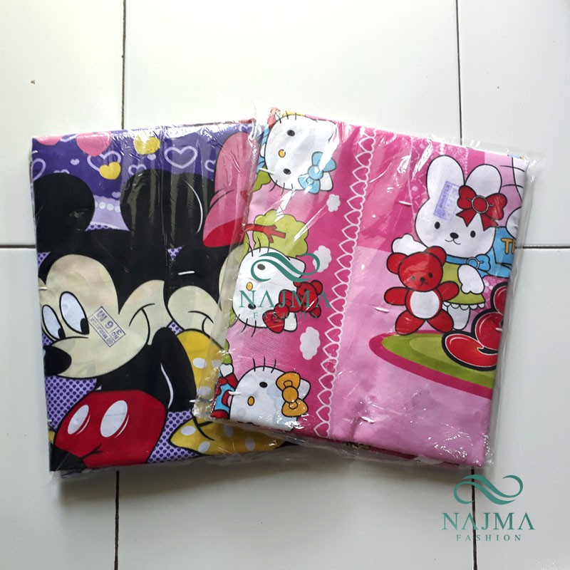 N327-KH Urung Kasur Kapuk Motif Karakter Dan Abstrak/Kulit Kasur Kapuk