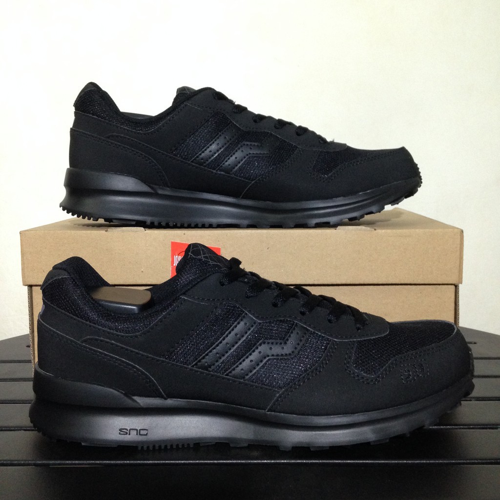 SALE Sepatu Casual Piero Jogger All Black P20323 Original BNIB Promoted
