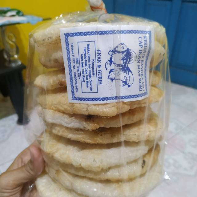 

KERUPUK BANGKA/KEMPLANG OVEN SUPER ENAK DAN GURIH