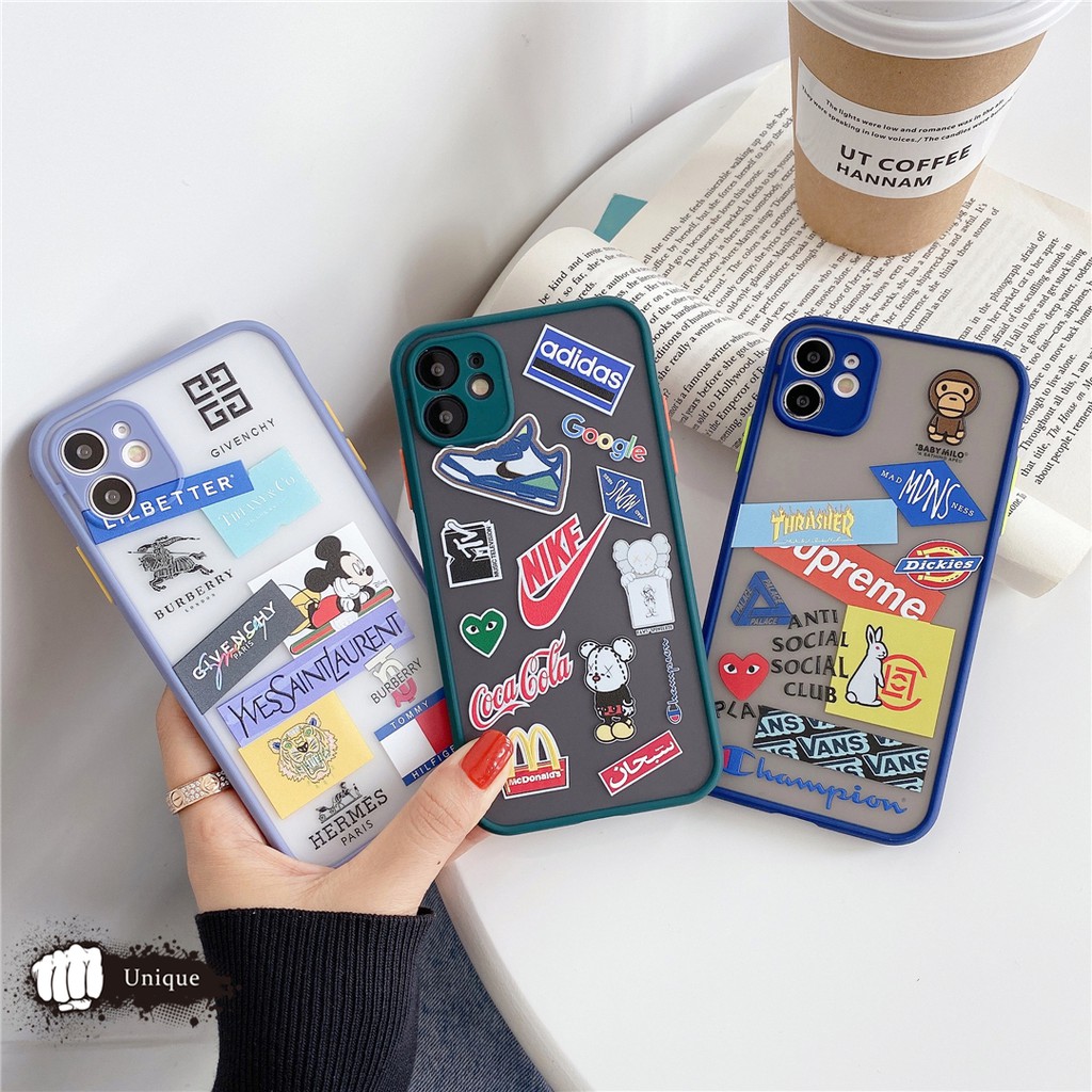 Casing Soft Case Silica Gel Warna  Hitam  merah strap Tangan 