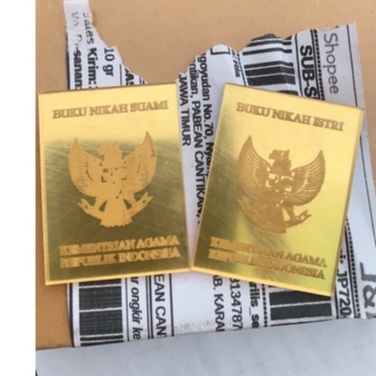 REPLIKA BUKU NIKAH / AKRILIK BUKU NIKAH