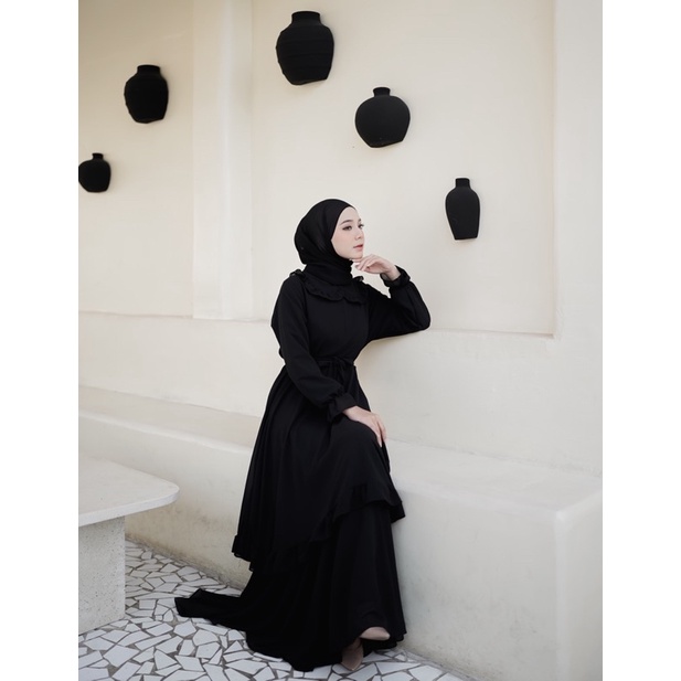 AZIMA DRESS KOREN STYLE CANTIK SIMPLE KEKINIAN