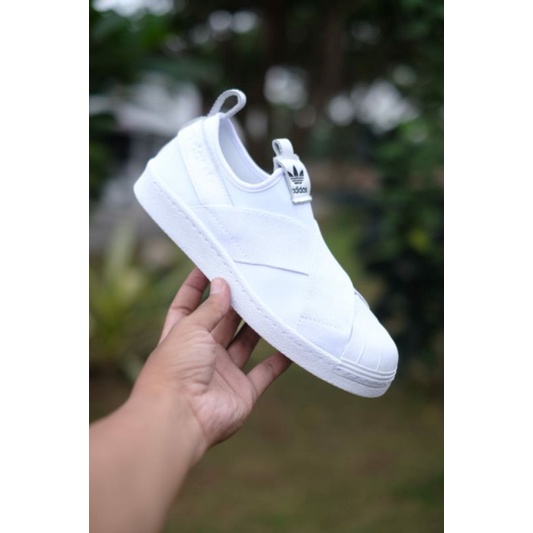 Adidas Superstar Slip On Full White