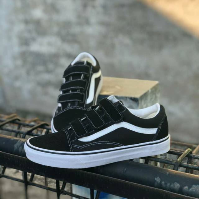 Vans oldskool PRO VELCRO classic black/white