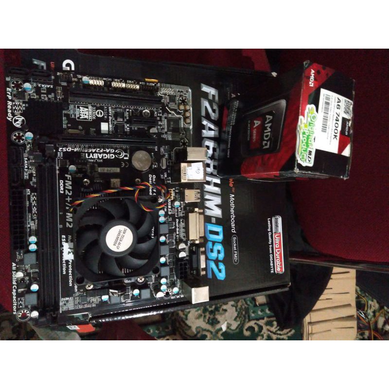 mobo amd ecs a68 fm2 plus