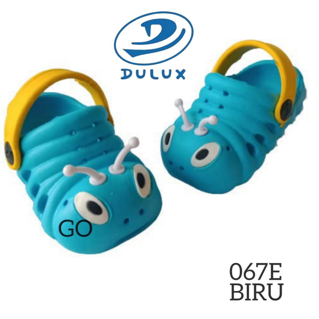 gof DULUX 067 Sandal Anak Baim Ulat Sandal Anak Lelaki Perempuan Terlaris Sandal Bayi Tali Belakang