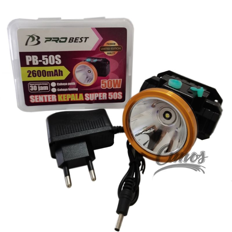 Senter Kepala Cas Probest 50 Watt