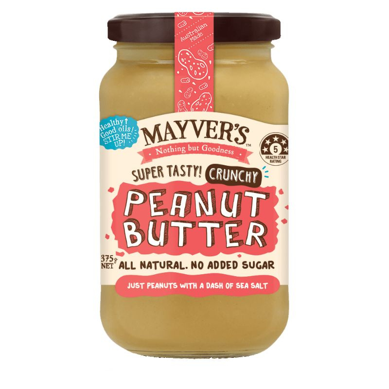 

Mayvers Peanut Butter Crunchy 375 GR