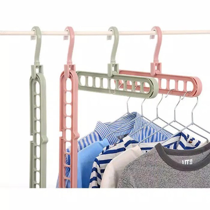 FREE 2 PCS SUPER HANGER FLEKSIBEL HANGA FLEXI gantungan jemuran baju